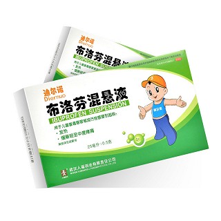布洛芬混悬液25ml*4瓶