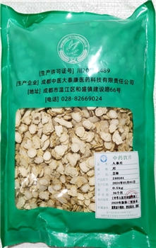 人参片片/0.5kg/袋
